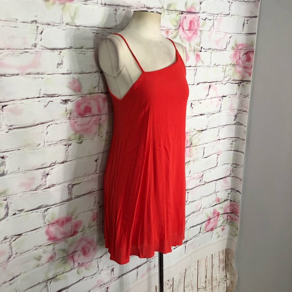 Lulu’s night in paradise coral swing sundress - Picture 5 of 10